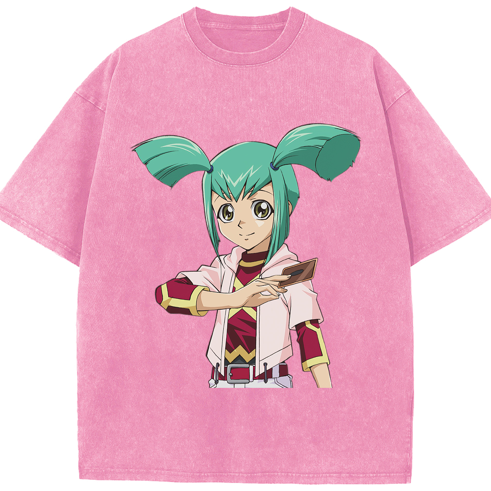 （画像用） 遊☆戯☆王 Yu-Gi-Oh! 綿100% ヴィンテージ風 半袖Tシャツ（フロントプリント）